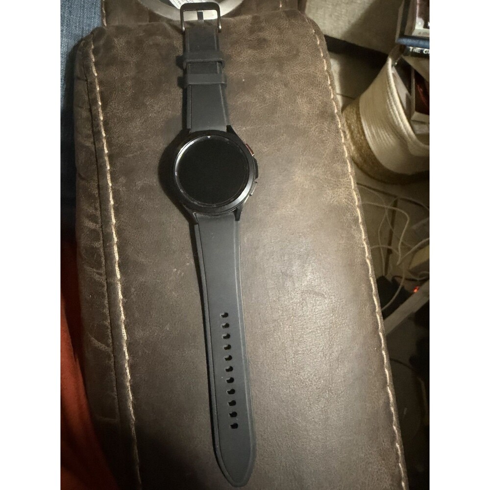 Samsung Galaxy Watch 46mm SM-R800 Black Parts Repair Won’t Charge AS-IS